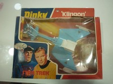 KLINGON BATTLE CRUISER DINKY TOYS STAR TREK
