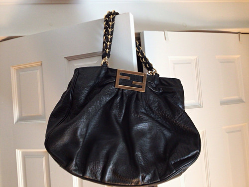 Borsa fendi nera tracolla - tracolla, mia