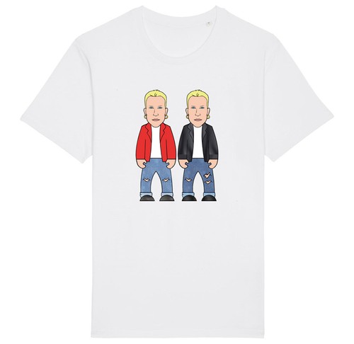 Shirt anni pop twins - anni, '80
