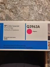 HP Q3963A TONER ORIGINALE MAGENTA LASERJET 2550 2820 2840 originale sigillato