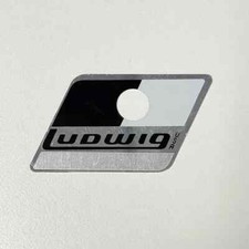 Ludwig Vintage CHICAGO EPOCA RULLANTE TOM BASSO + BATTERIA anni 70 80 distintivo batteria a punta