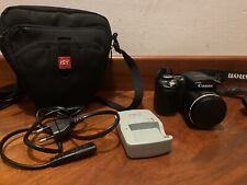 CANON POWERSHOT SX500 IS ZOOM 30x  MEMORY CARD BATTERIA E BORSA