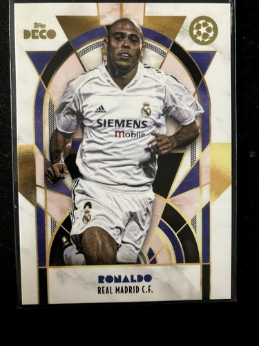 Topps ronaldo real - topps, madrid
