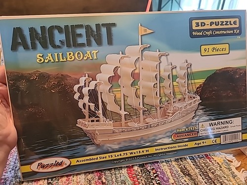 Antica barca vela puzzle - barca,