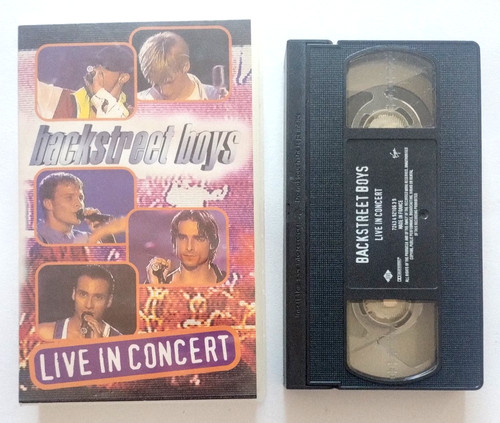 Vhs backstreet boys - vhs,