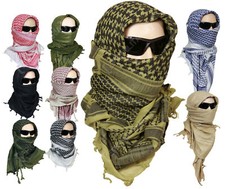 Sciarpa Shemagh multifunzionale - 100% cotone Kefiah Desert Army Wrap