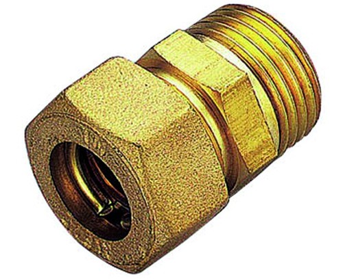 Raccordo diritto maschio con - raccordo,