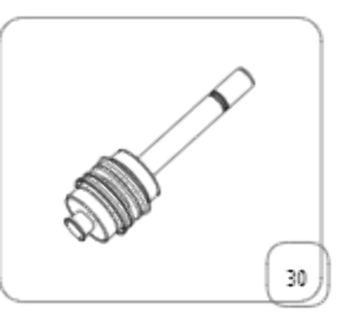 Pistone abbacchiatore olistar - abbacchiatore,