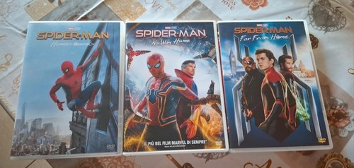 Dvd trilogia spider man - dvd, tom