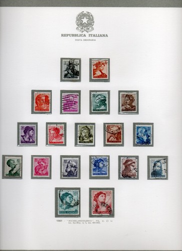 Italia 1961 annata completa - italia,