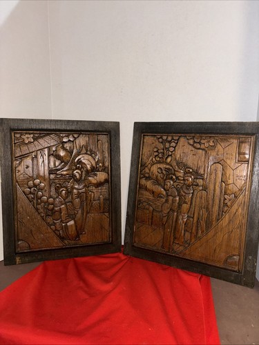 Legno intagliato mano - a,