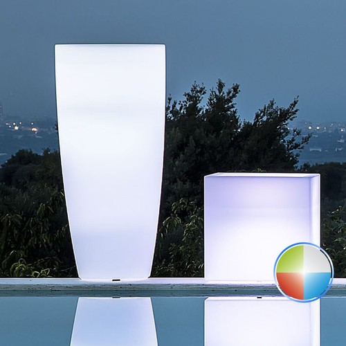 Vaso luminoso agave tondo - vaso,