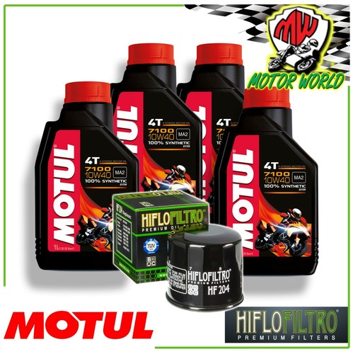 Kit tagliando motul 7100 - motul, 10w40