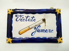 TARGA TABELLA VIETATO FUMARE
