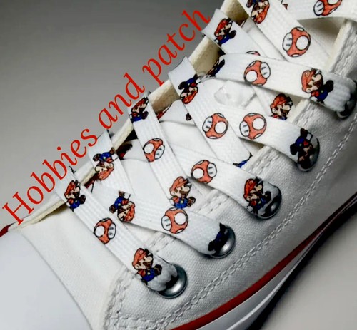 Lacci scarpe super mario - lacci,
