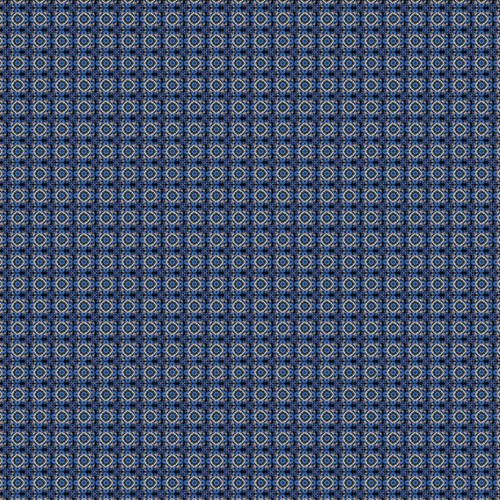 48th blu nero fiore - blu,