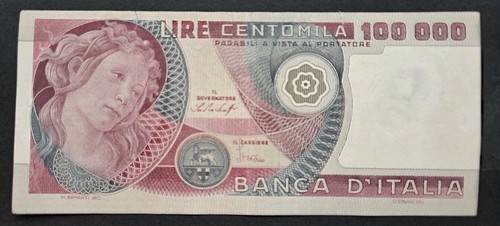 100000 lire botticelli - 100000,