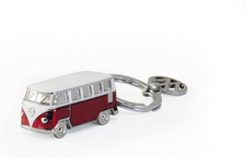 BRISA VW Collection - Volkswagen Hippie Bus T1 Camper Van 3D Model Key Ring Chai