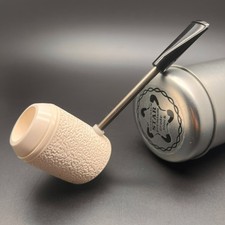 Pipa fatta a mano in sepiolite