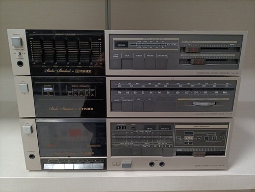 Fisher amplificatore - ca-55, +