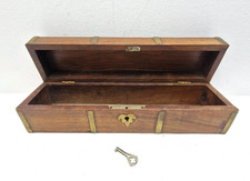 Vintage Wooden Brass Bound