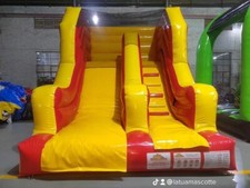 scivolo gonfiabile nuovo 5x4x4