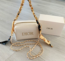 DIOR Denim Beige Trucco Pouch
