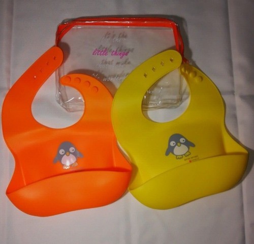 Bavaglini neonato pellicano - x2,
