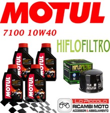 BMW S RR 1000 2019 KIT TAGLIANDO 4 LT MOTUL 7100 10W40 + FILTRO OLIO