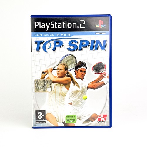 Top spin ps2 sony playstation - top,