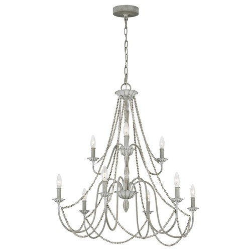 Lampadario shabby grande 3 - lampadario,