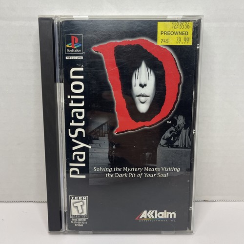 Sony playstation ps1 d - ps1,