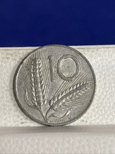 10 LIRE 1955 COIN VINTAGE