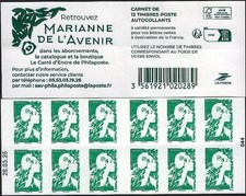 Carnet 2358-C1 Marianne de