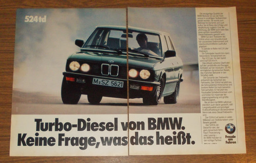 Rara pubblicità bmw - rara,