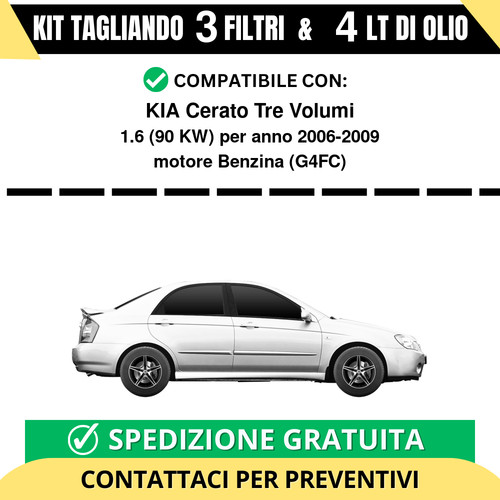 Tagliando per kia cerato tre - kia,