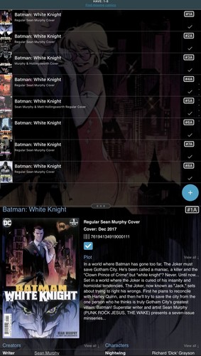 Batman white knight - white,