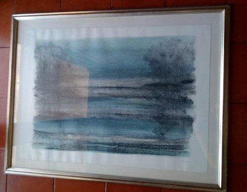 Quadro giuseppe ajmone - quadro,