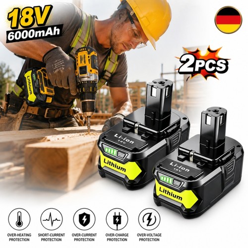 Batteria 18v 0ah 2 - 6.0ah,