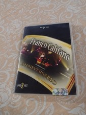 FRANCO CALIFANO ANNIVERSARIO RARO 2 DVD SET RAI TRADE 2008 MOLTO BUONO/OTTIMO