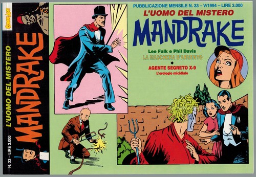 Mandrake comic art 1994 - comic,