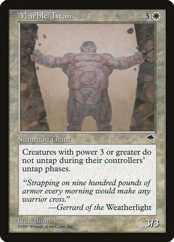 Carta tempesta marble titan - carta,