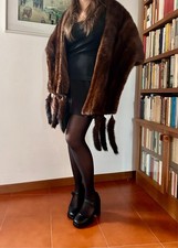 Stola coprispalla in pelliccia