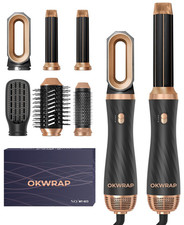 OKWRAP Air Styler 6 in 1, Spazzola Asciugacapelli Multifunzione 6 IN 1