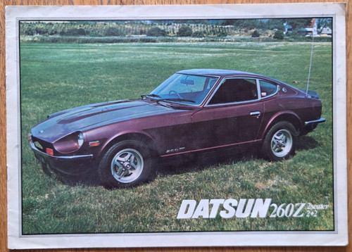 Brochure auto datsun 260z - 260z, 1978