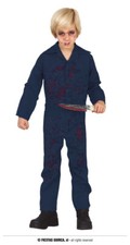 CARNEVALE HALLOWEEN VESTITO TUTA INSANGUINATA MICHAEL MYERS JASON BAMBINO