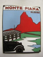 RARA PLACCA SMALTATA DA