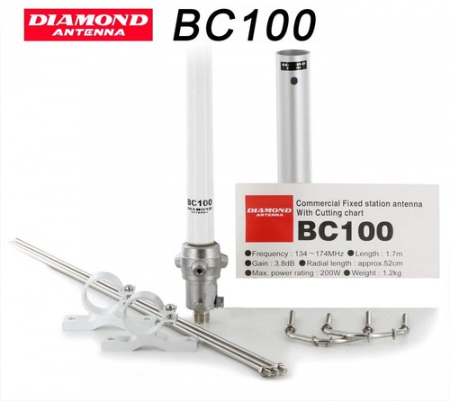 Diamond 100 antenna - diamond, bc-100