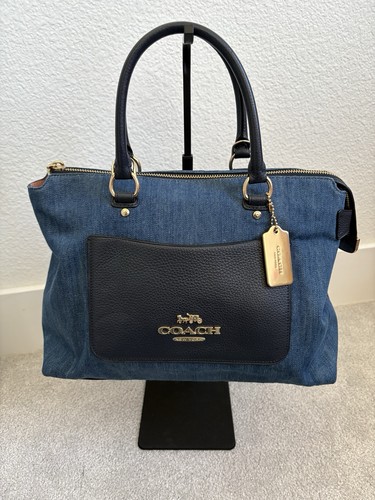 Borsa tracolla coach indaco - borsa,