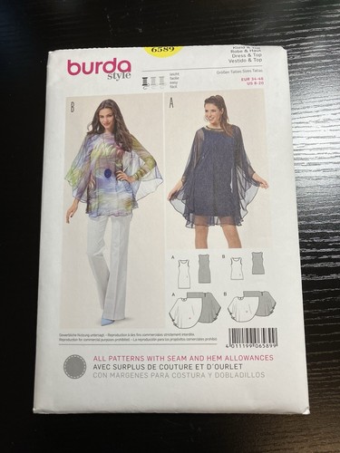 Burda pattern 6589 misses - burda,